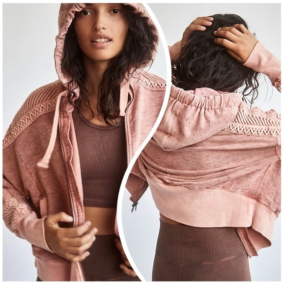 NWT. Free People - Mountain High Cable Hoodie - Picture 8 of 16